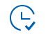 clock indicator in New Relic
