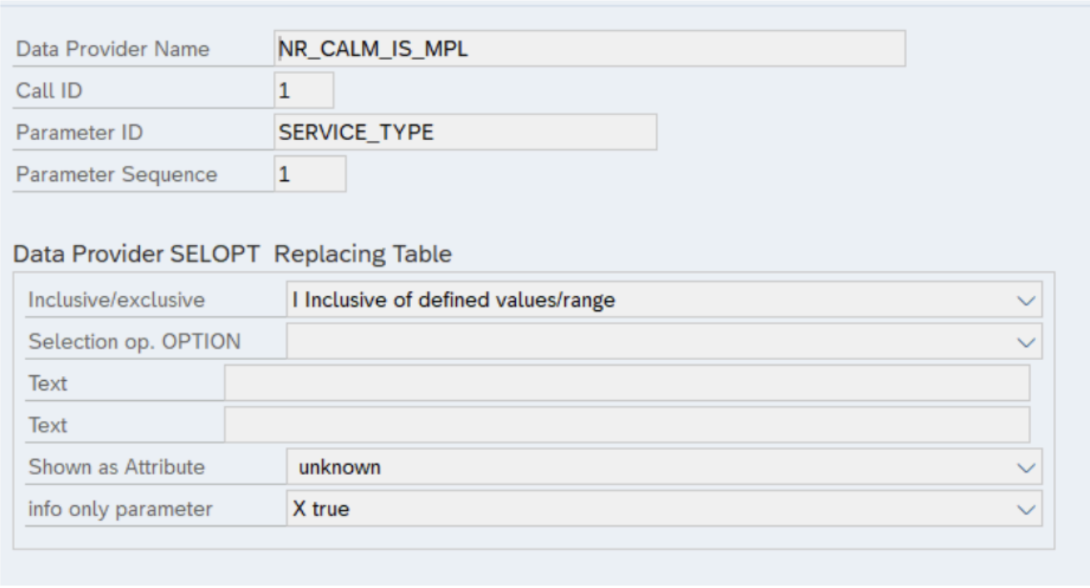 NR_CALM_IS_MPL Screenshot displaying NR_CALM_IS_MPL